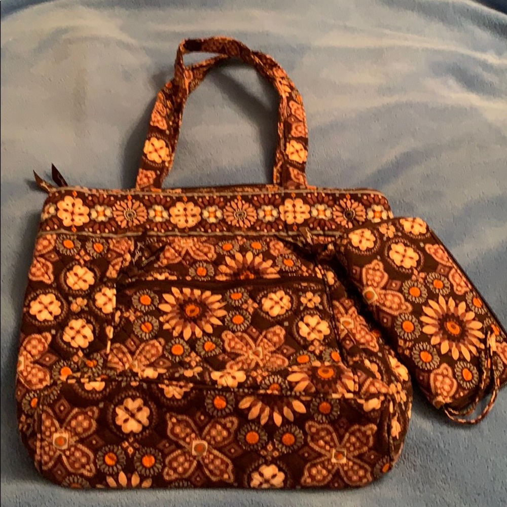 Vera Bradley mandy & wallet set